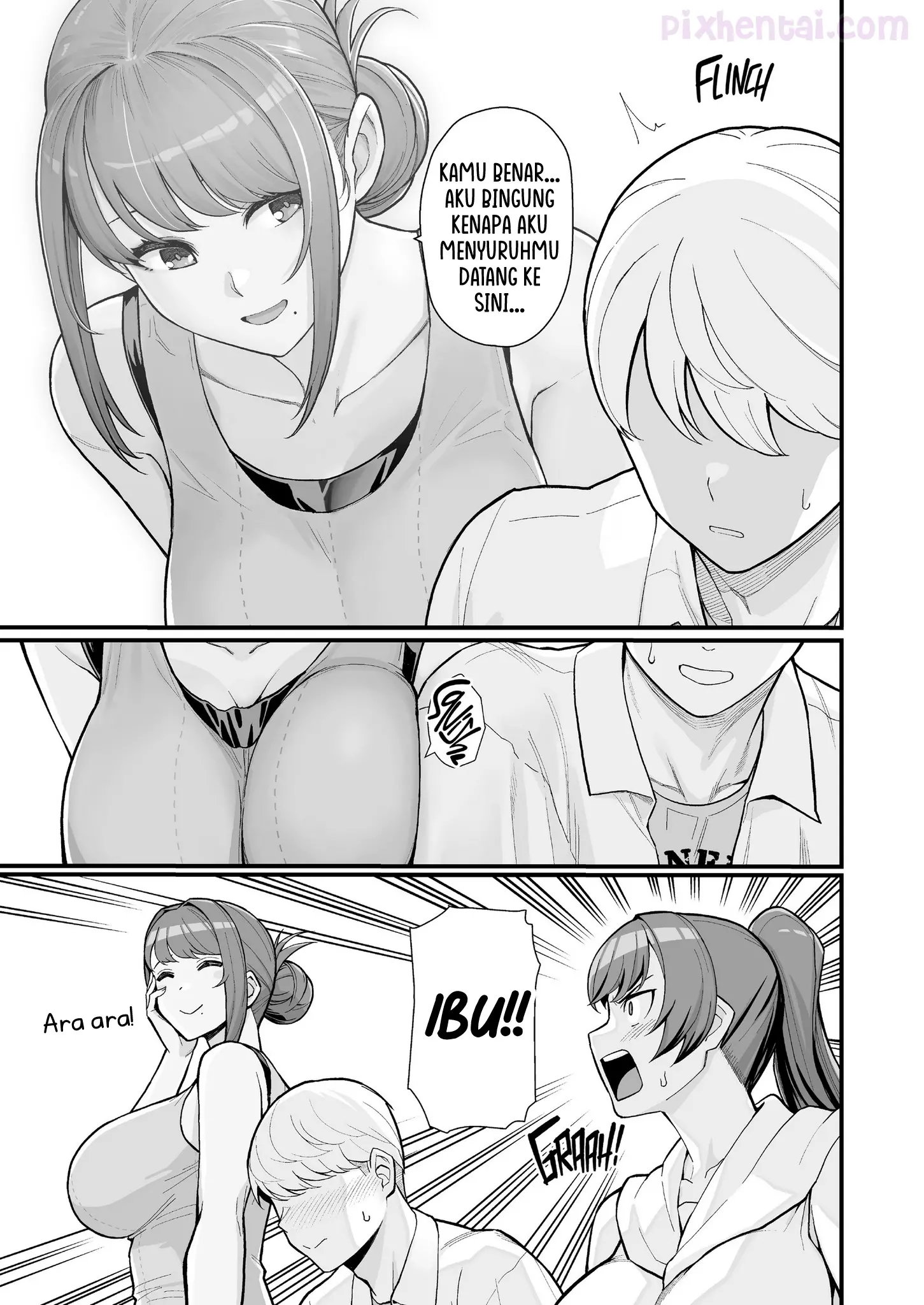 Komik hentai xxx manga sex bokep Hitozuma no Jitaku ni Hakuchuu Houmon Suru Hon 14